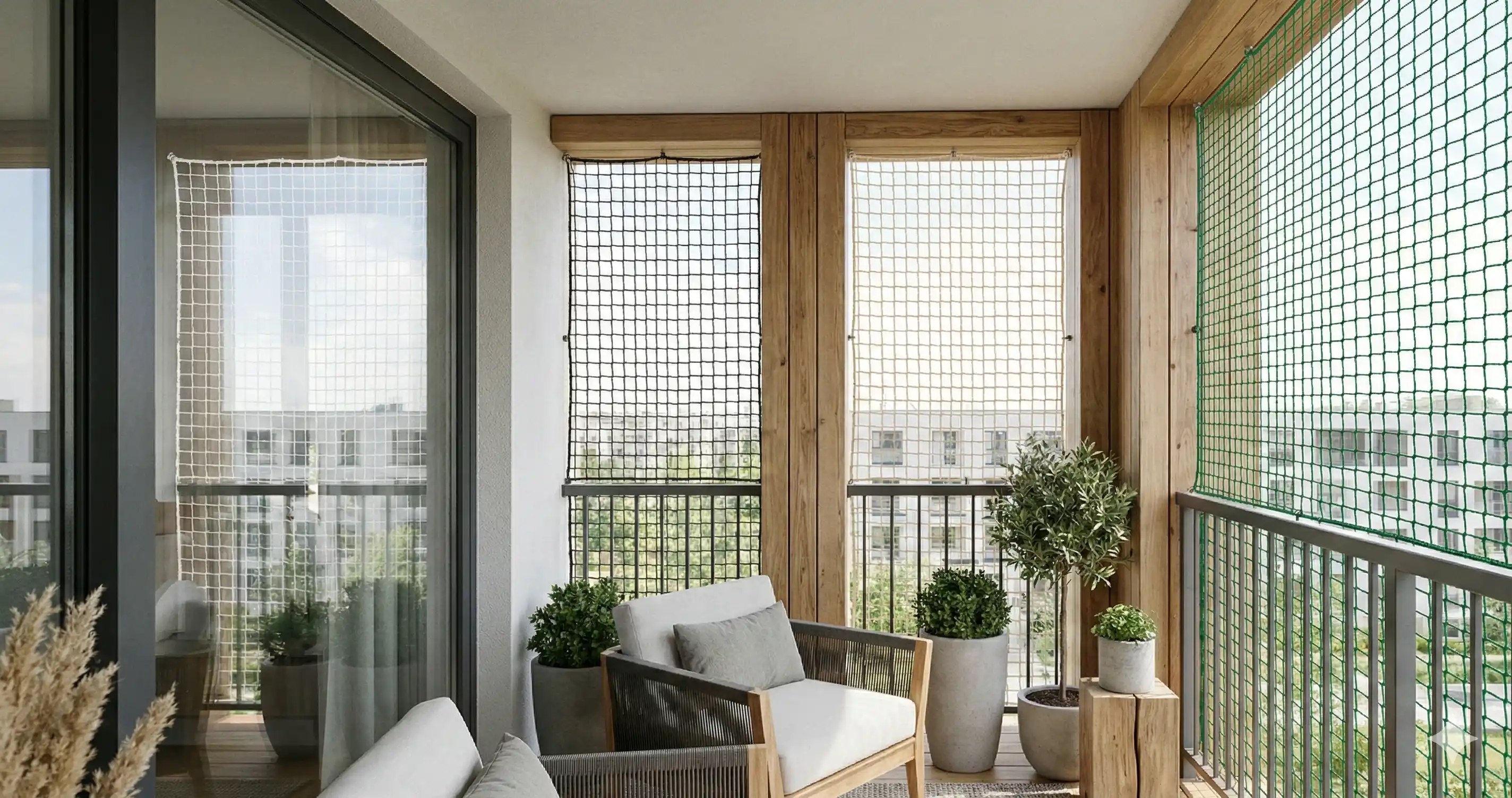 Safety Net Colors and Aesthetics: Choosing the Perfect Match for Your Home